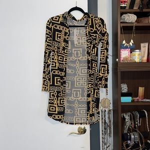 NWT Gold chains cardigan
